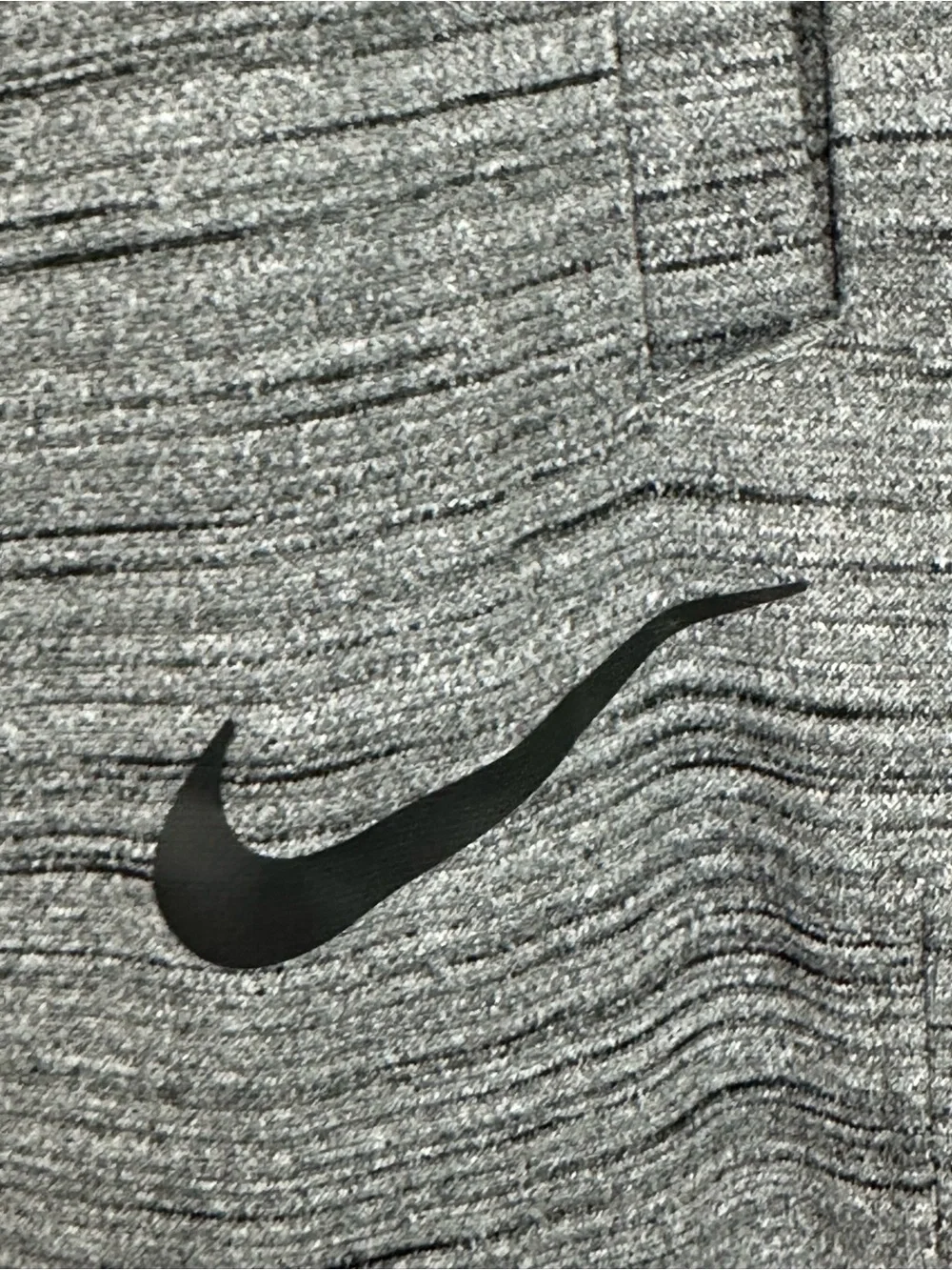 Nike Mens Dri-FIT Winterized Showtime Joggers Small Gray Black AQ4167-010